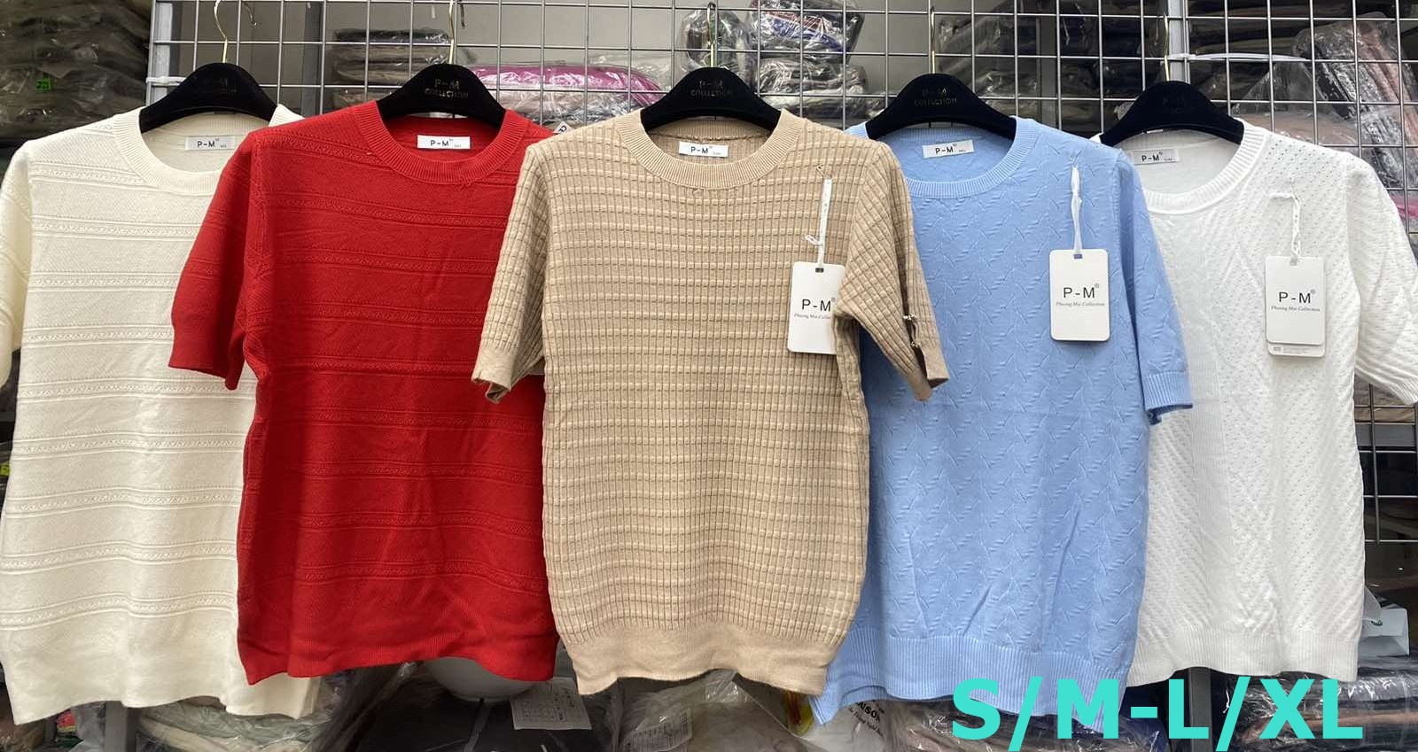Swetry damskie Roz S/M-L/XL, Mix Kolor Paczka 12 szt